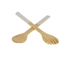 Bamboo 14.7 White Server Set