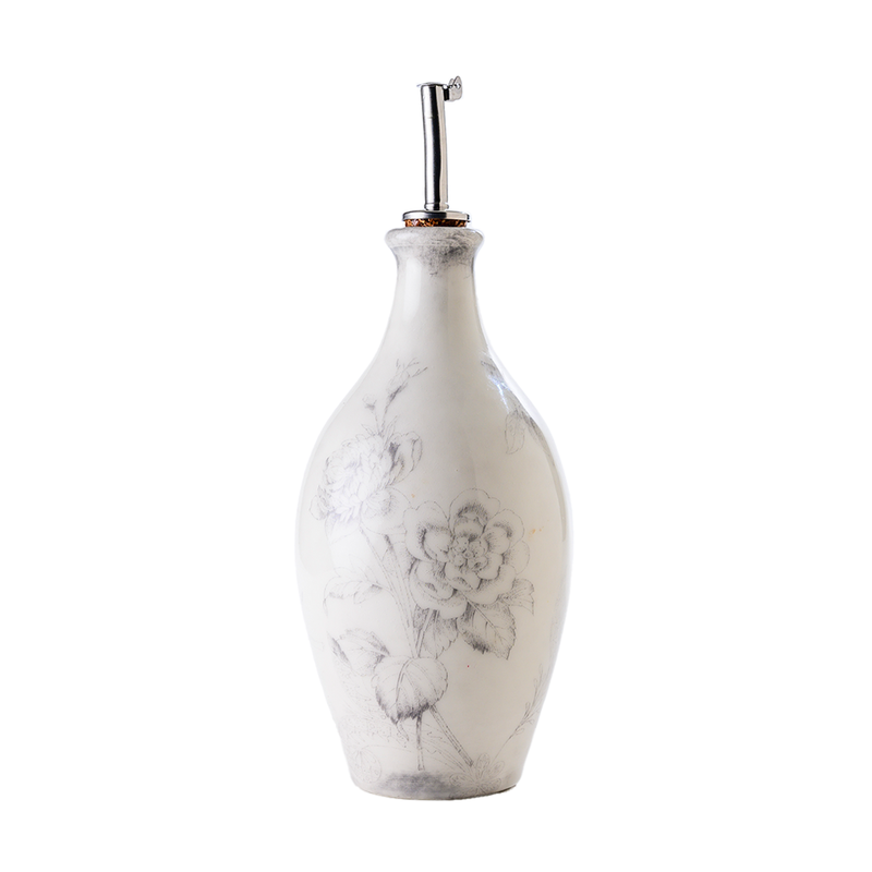 Floral Oil Bottle