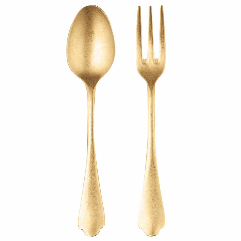Dolce Vita Pewter Oro Serving Set