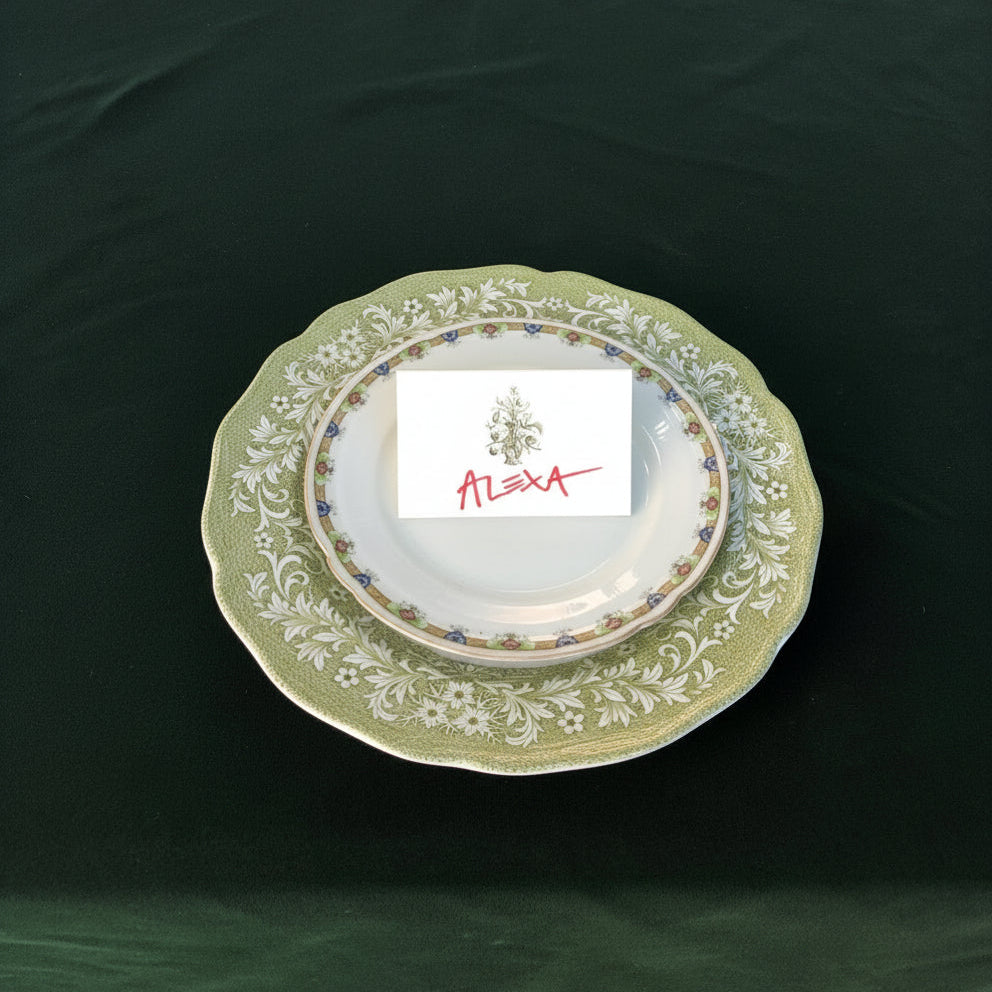 Holiday Bush Place Cards, S/10