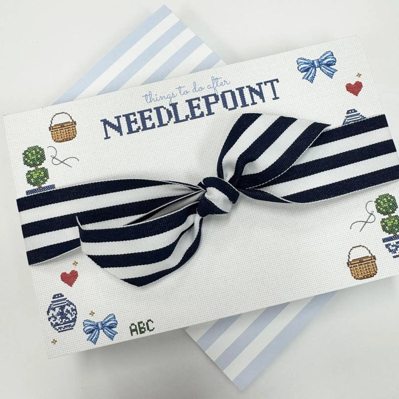 Needlepoint Slab Notepad