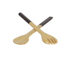Bamboo 14.7 White Server Set