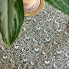 Olive Green Florets, 108" Round