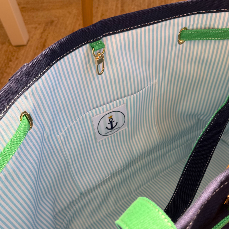 Green & Navy Charleston, XL