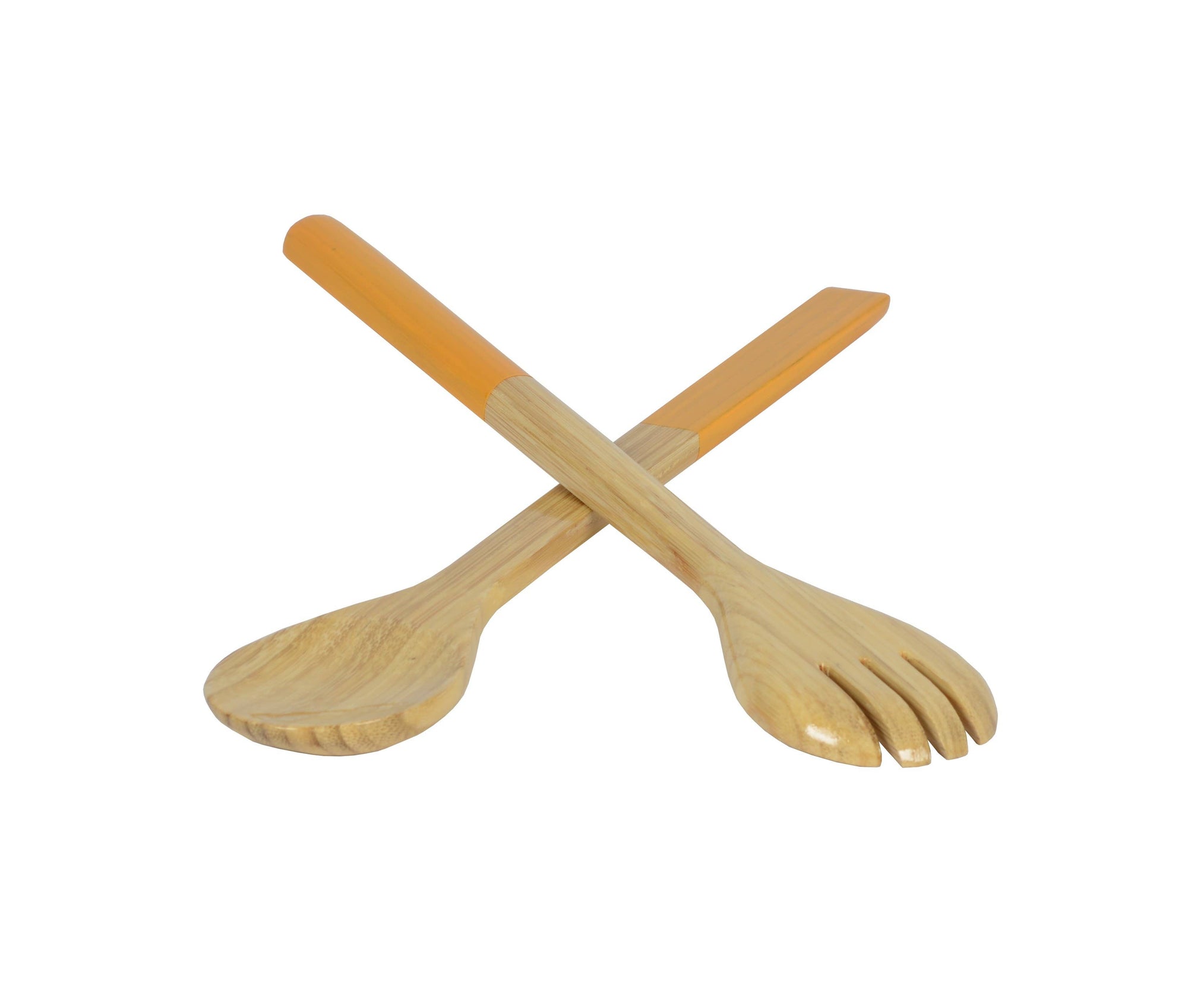 Bamboo 14.7 White Server Set