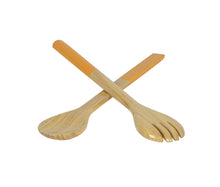 Bamboo 14.7 White Server Set