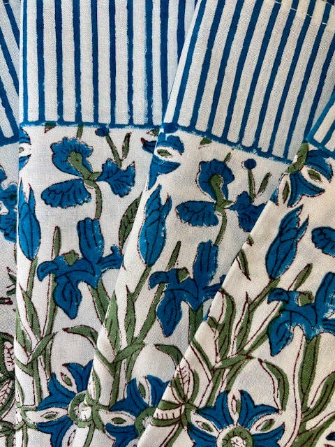 Bluebird Pinwheel Napkin