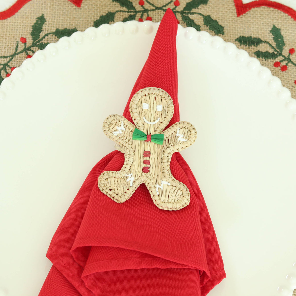 Gingerbread Man Napkin Ring