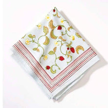 Strawberry Blue Napkin