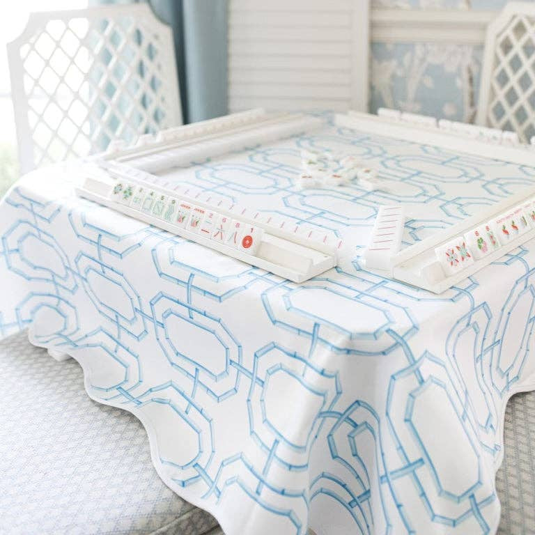 Bamboo Sky Blue 53x53 Table Topper