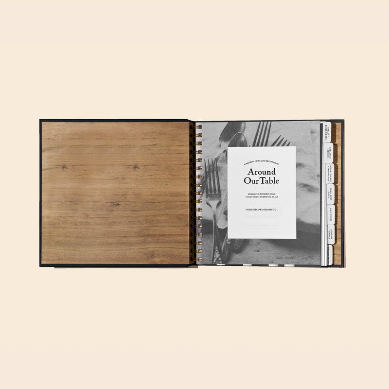 Around Our Table Recipe Book & Cards