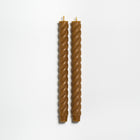 10" Terracotta Rope Tapers