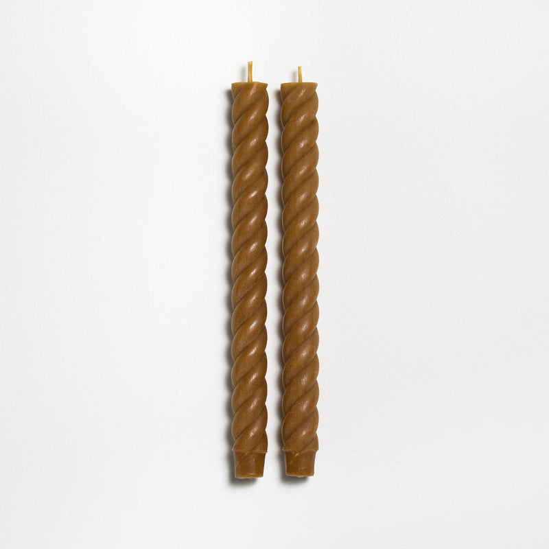 10" Terracotta Rope Tapers