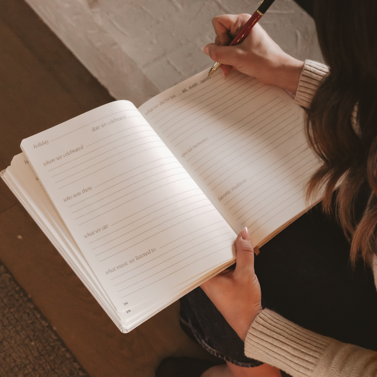 Holiday Memories & Traditions Journal