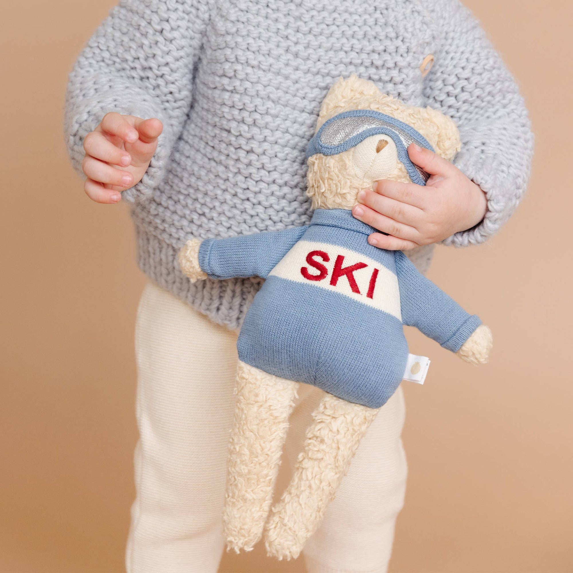 Plush Baby Ski Bear