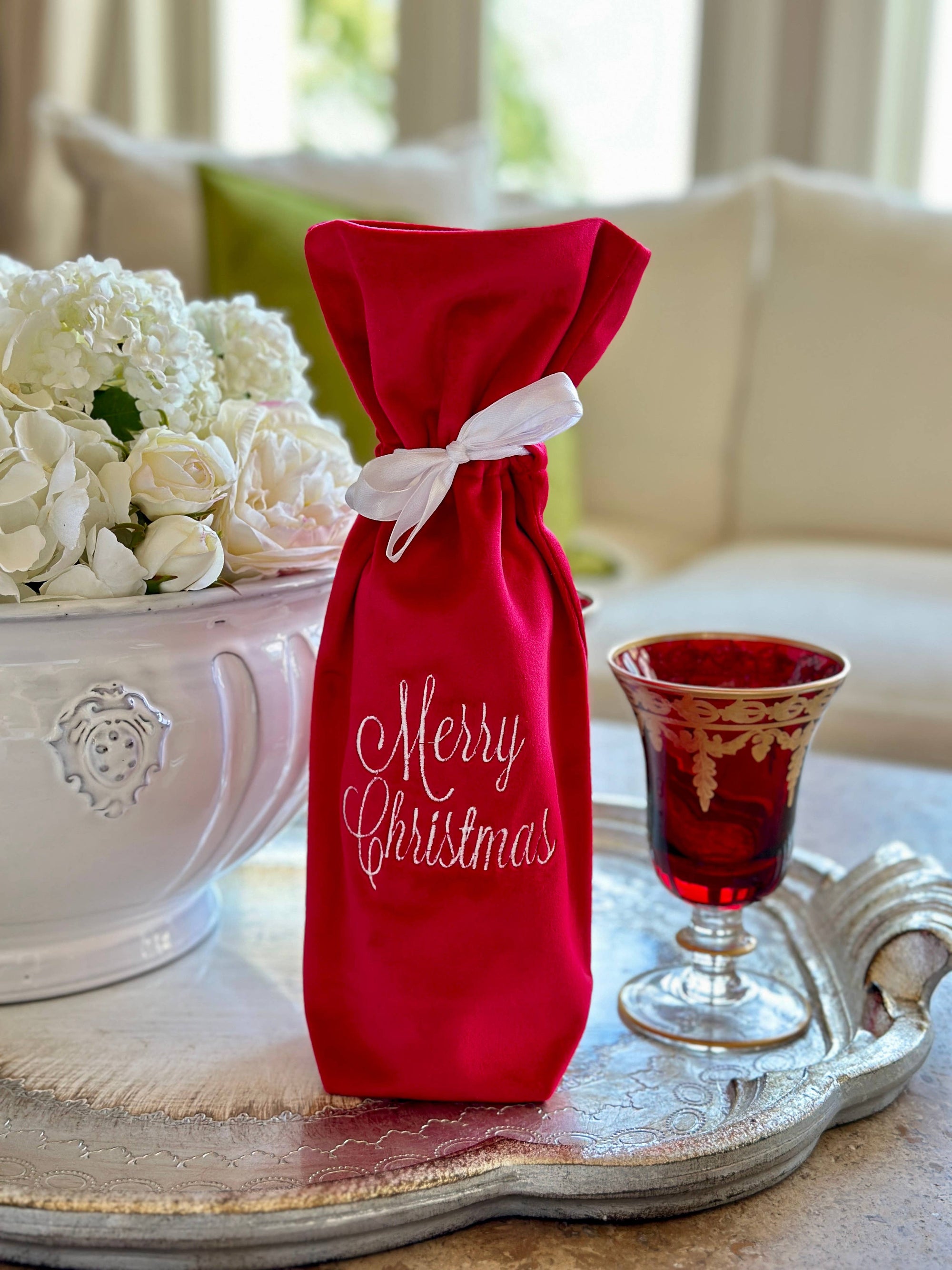Red Christmas Bag
