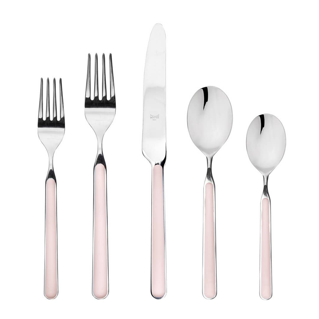 Fantasia Pale Rose Flatware Set