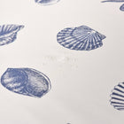 Navy Seashell 60x95", Coated Tablecloth