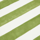 St. Tropez 71" x 71" Vert Stripes Tablecloth