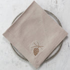 Pinecone Linen Napkin