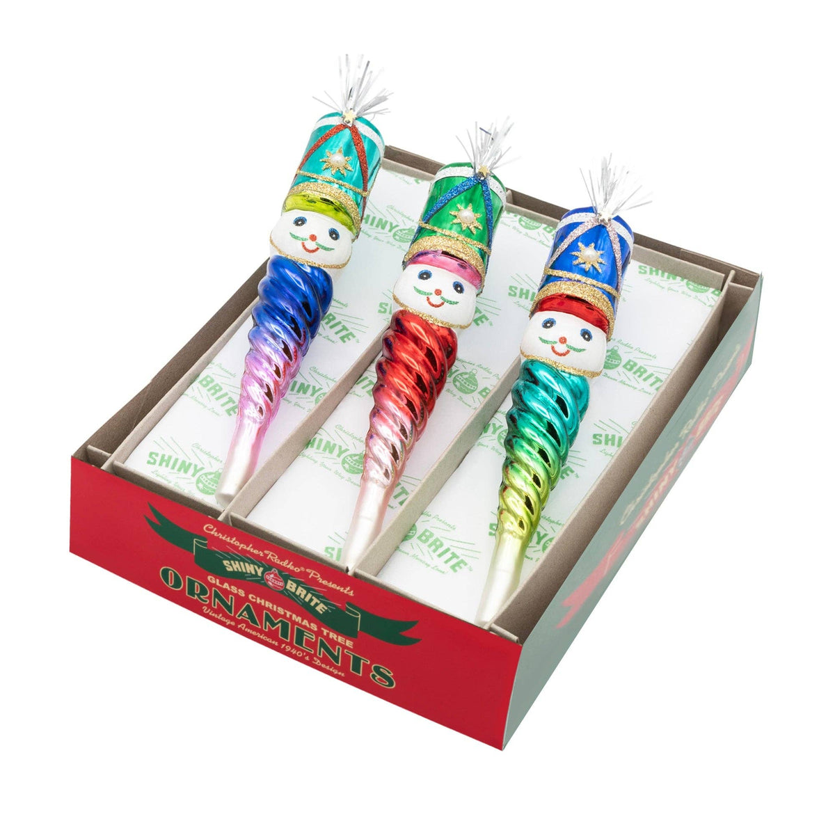 Nutcracker Icicle Ornaments