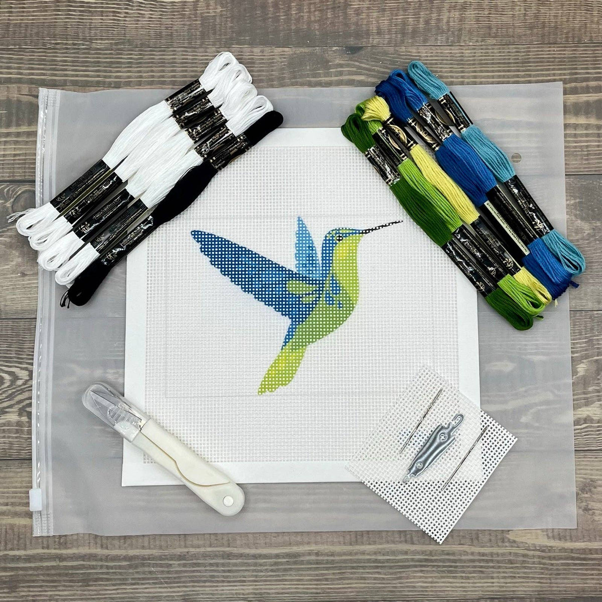 Hummingbird Needlepoint Kit