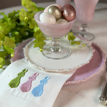 Easter Bunny Linen Towel