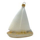 Sailboat Polish Glass Ornament