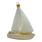 Sailboat Polish Glass Ornament