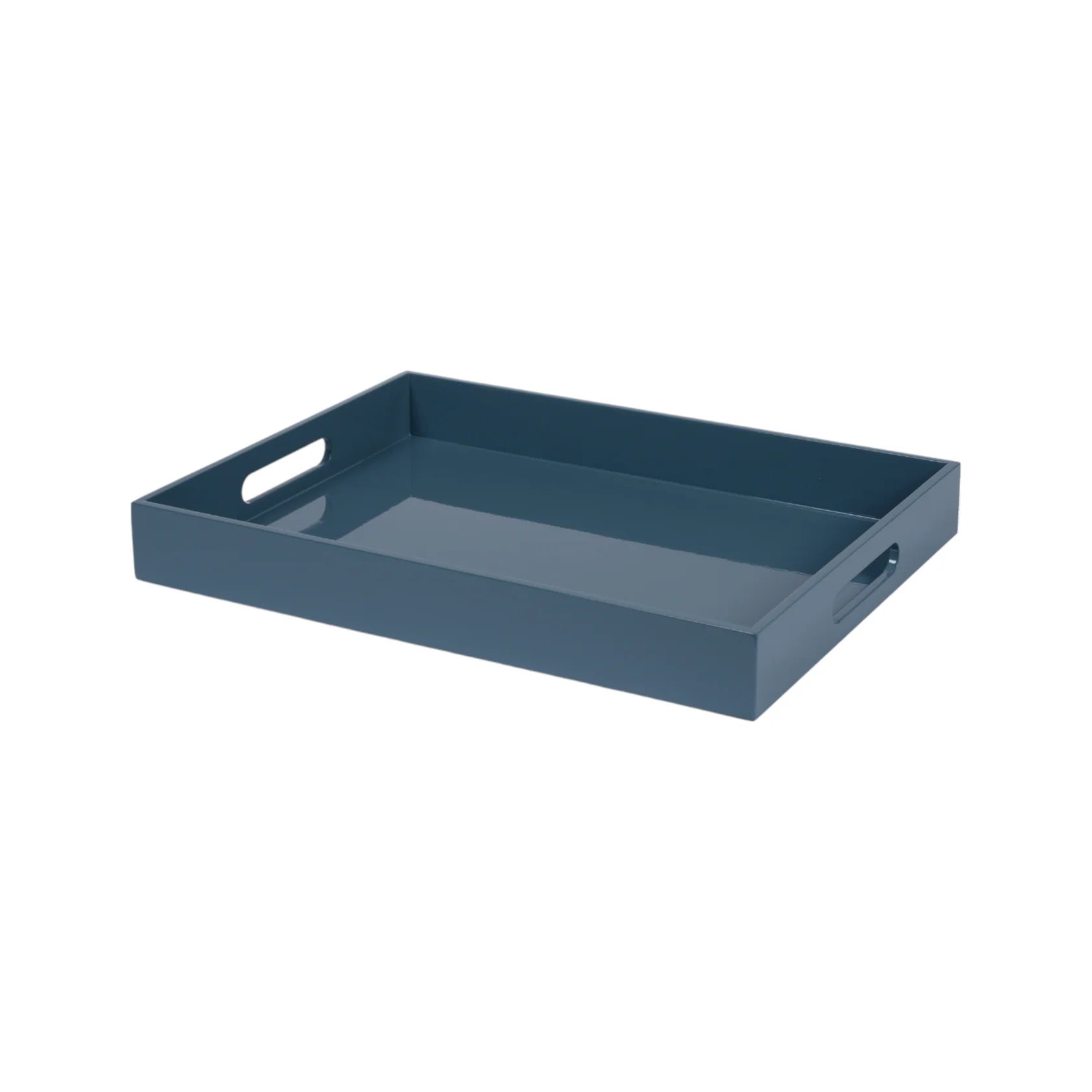 Rectangular Serving Tray, Dove Blue