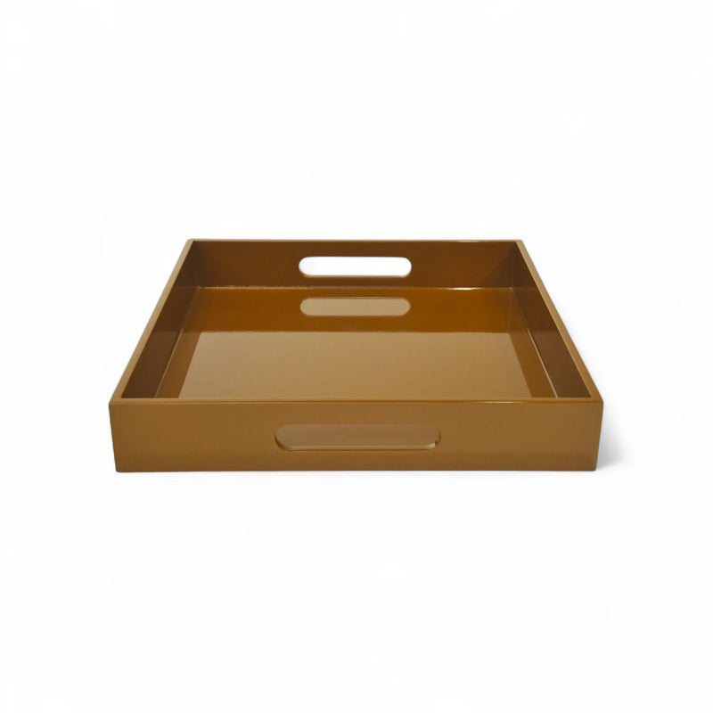 Caramel Square Serving Tray, Large