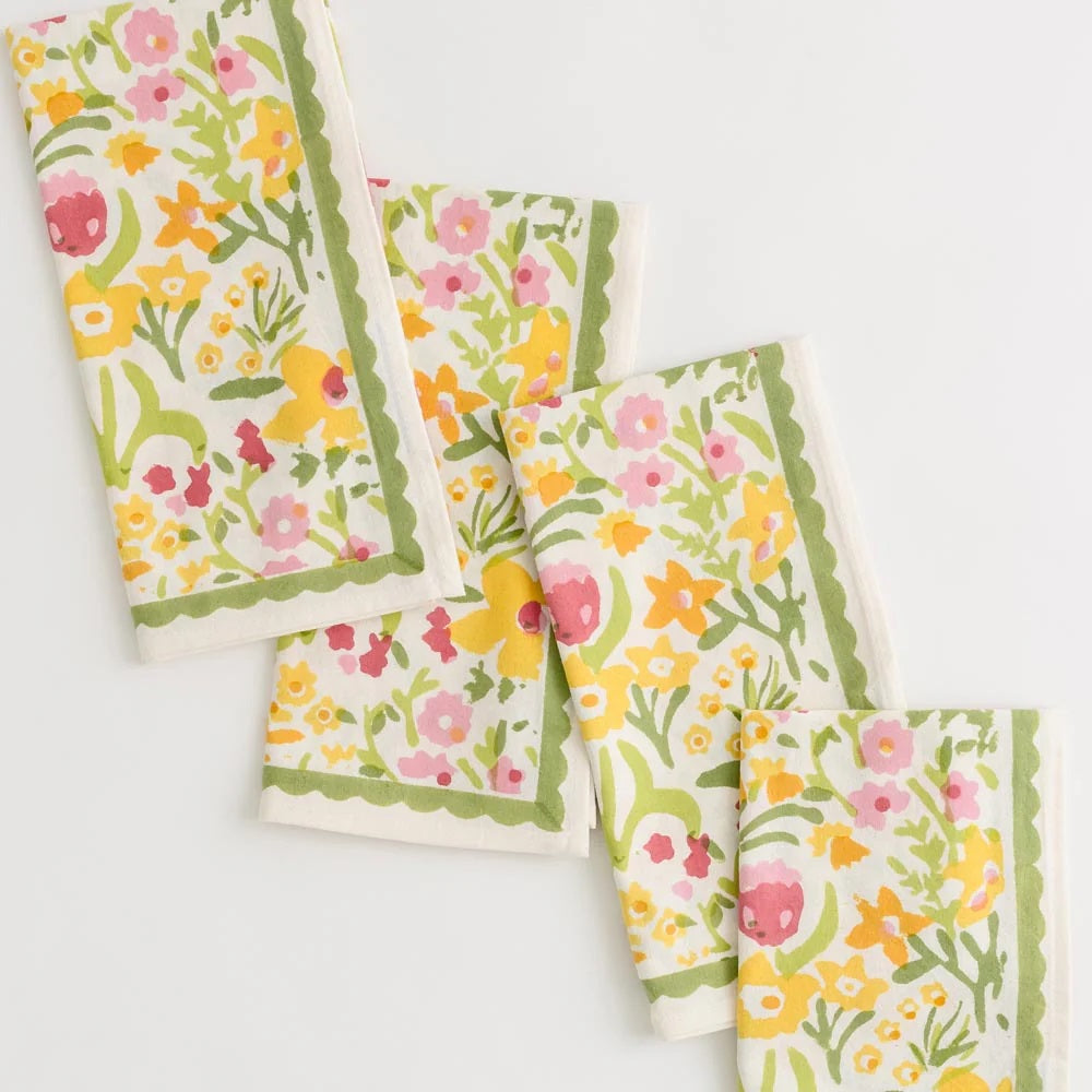 70s Flower Napkin