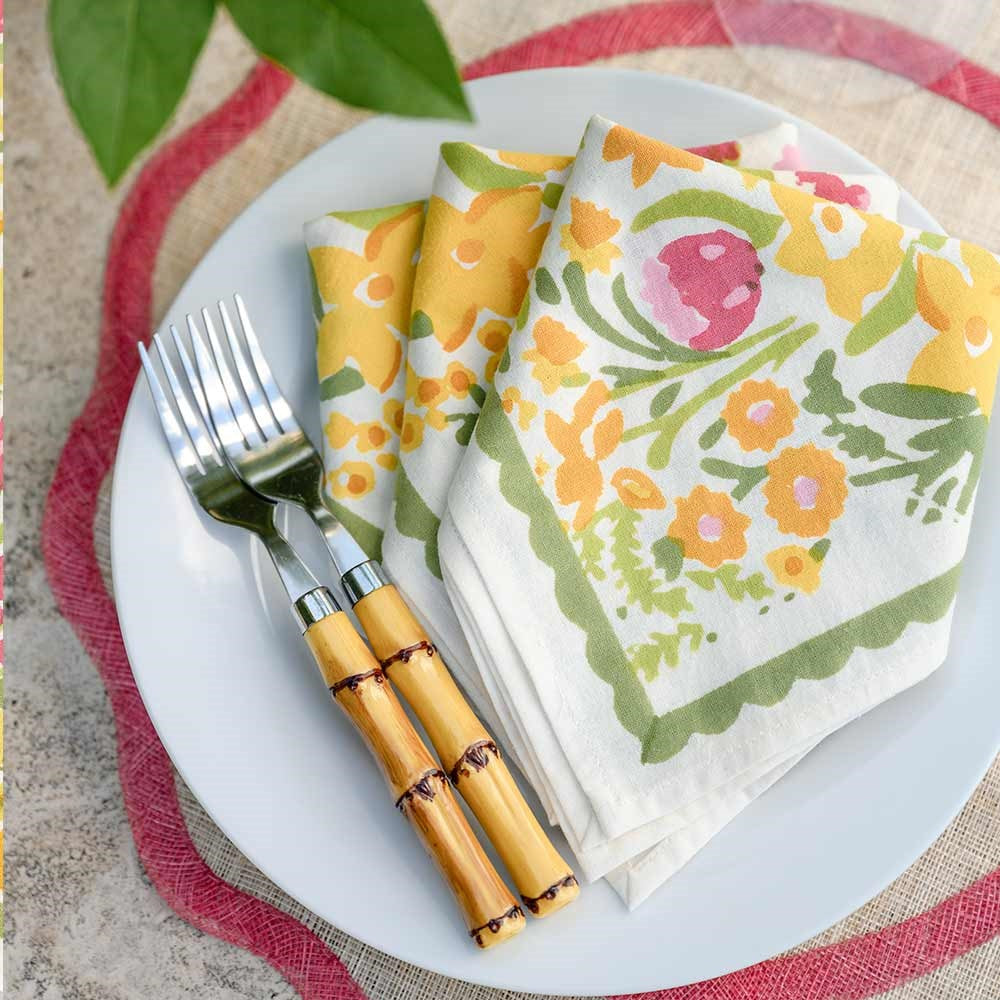 70s Flower Napkin