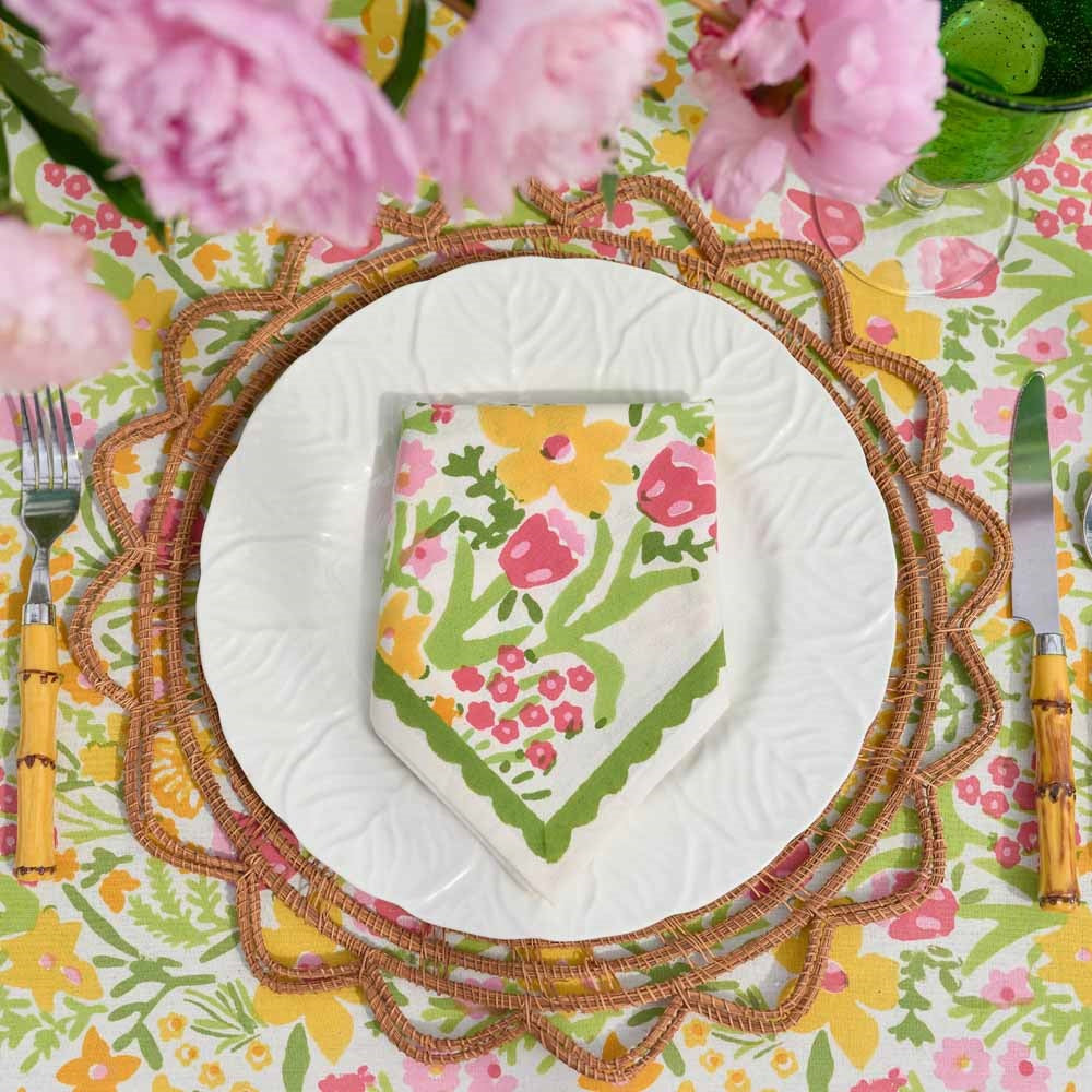 70s Flower Napkin