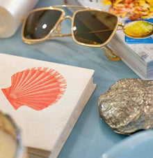 Shell Beverage Napkins
