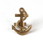 Gilt Metal Anchor Napkin Ring