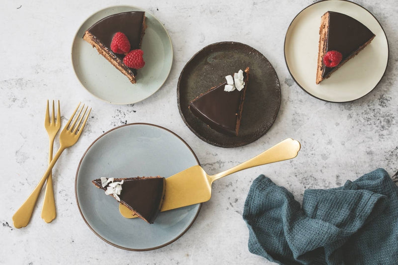 Dolce Vita Pewter Oro Serving Set