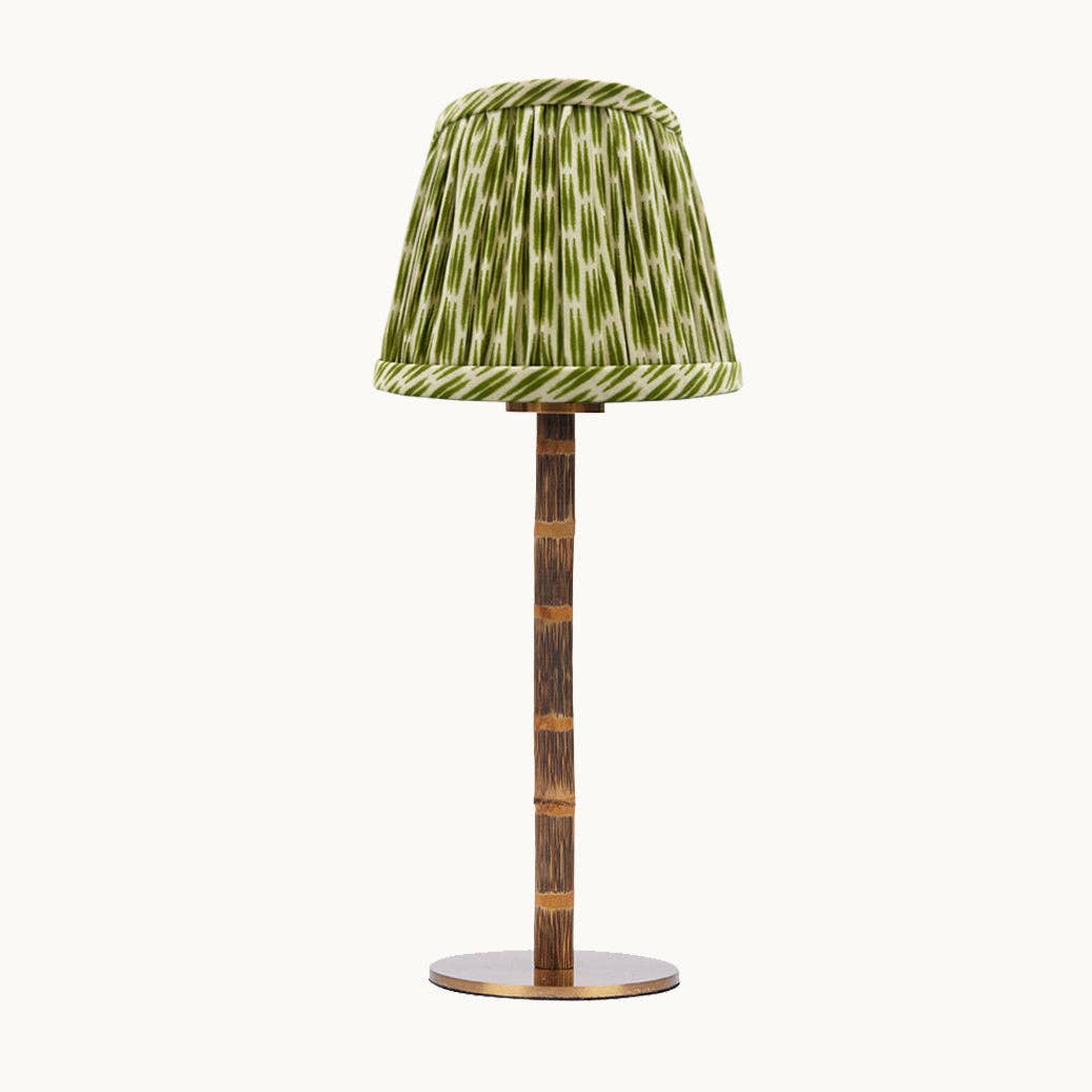 Bamboo Jungle Green Lamp