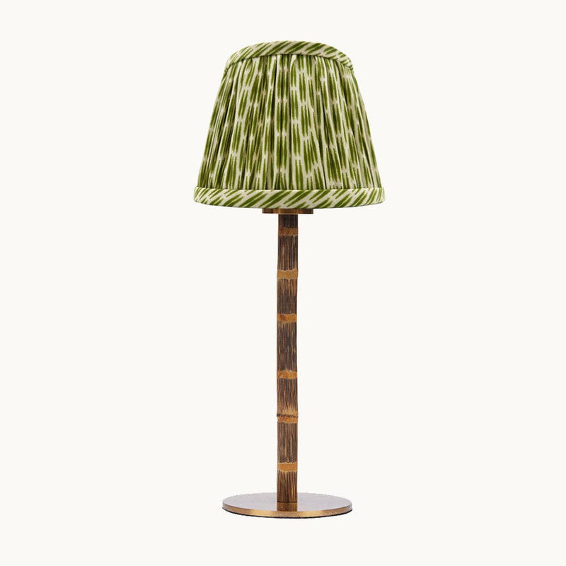 Bamboo Jungle Green Lamp