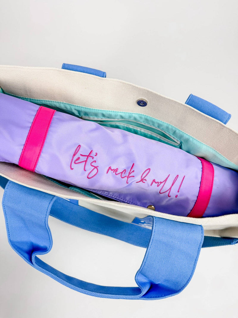 Mahj It All Bag, Light Blue