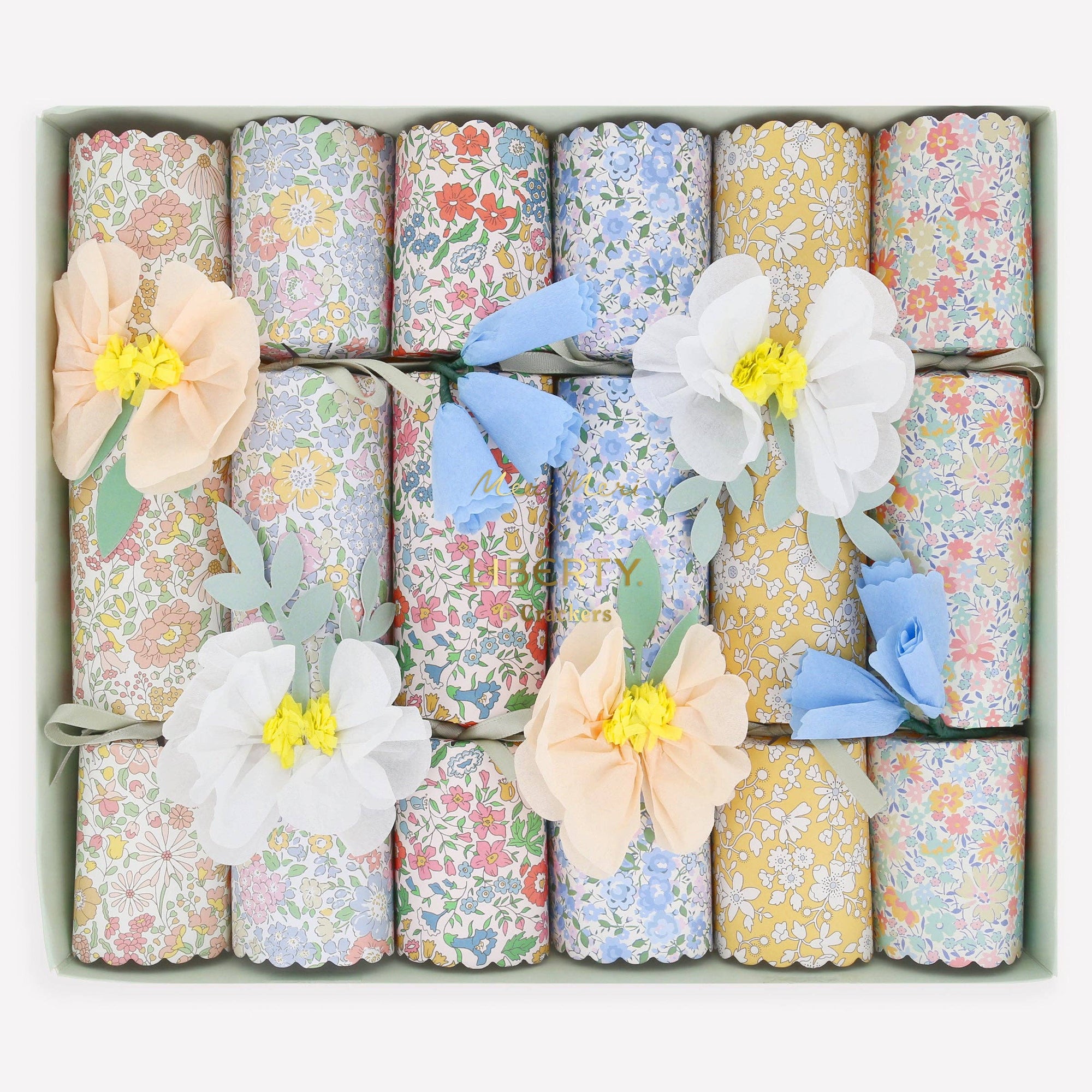 Meri Meri x Liberty Paper Flower Crackers