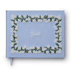 Hydrangea Embroidered Guest Book