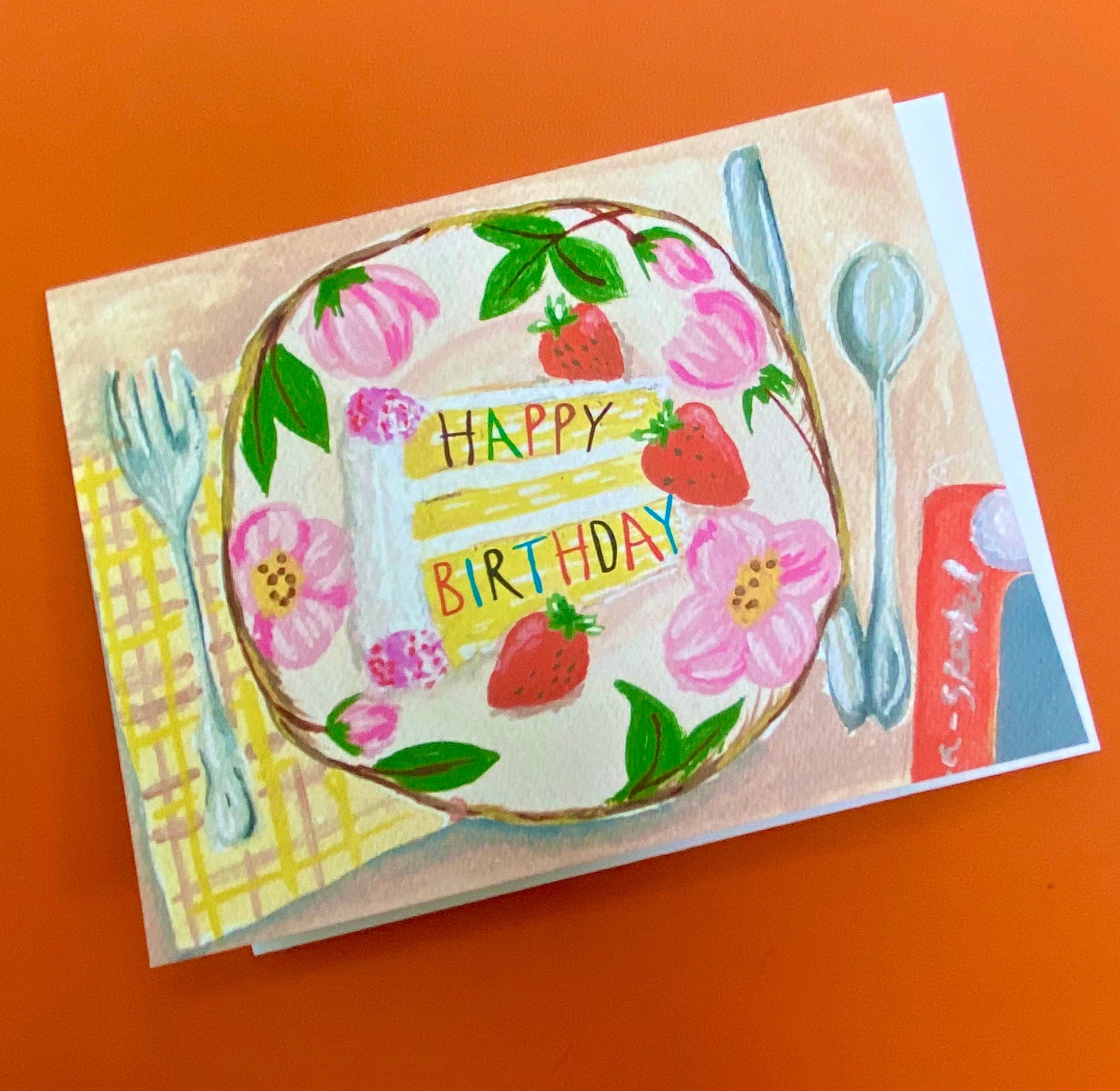 Cake Birthday Card