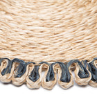 Navy Abaca Loop Placemat