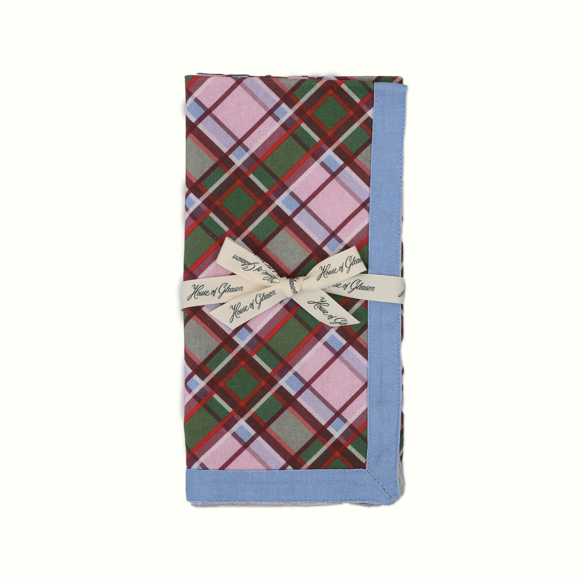 Holiday Plaid S/4 Napkins