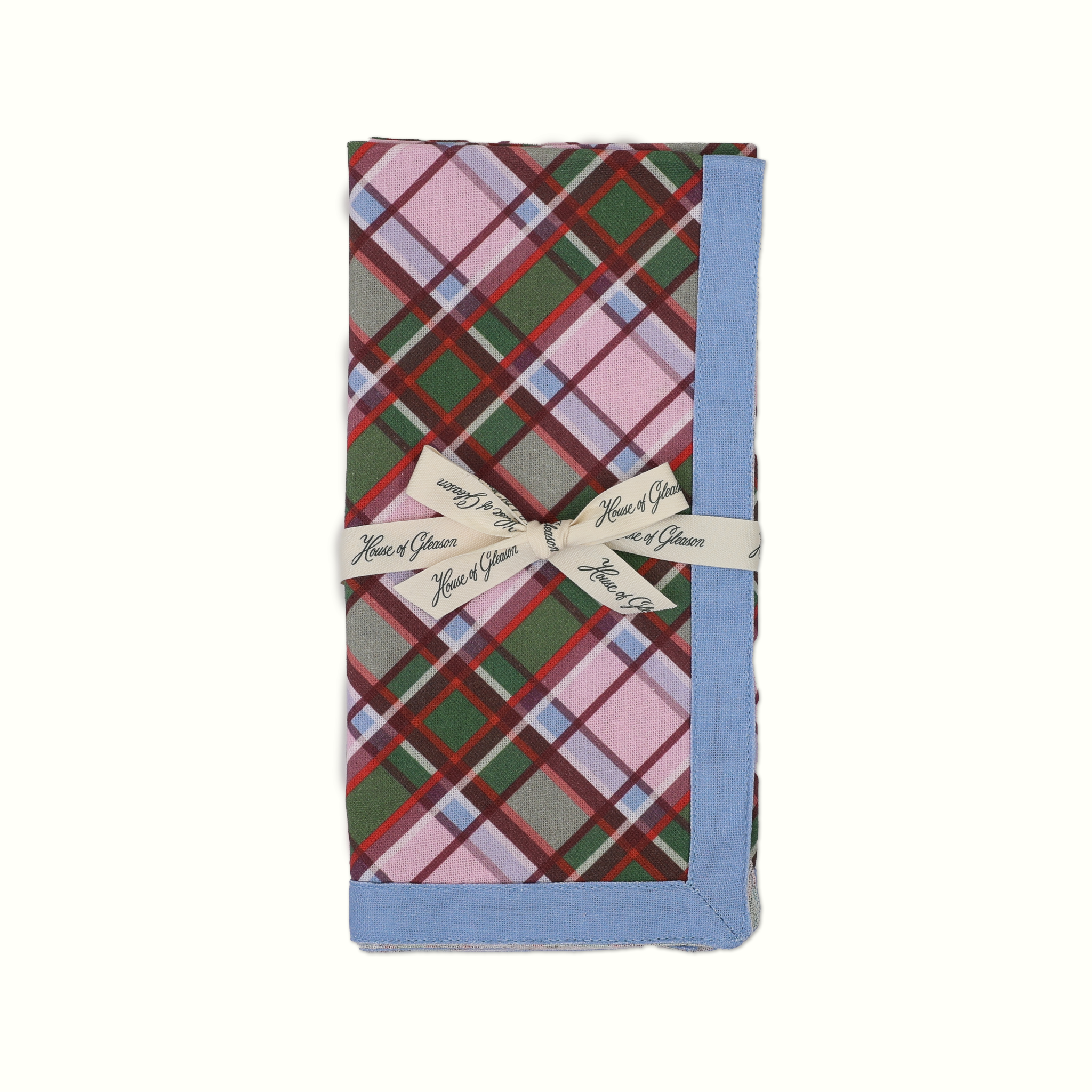 Holiday Plaid S/4 Napkins