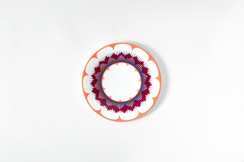 Brittany Pink Salad/Dessert Plate