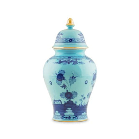 Iris Potiche Vase, 12"