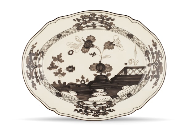 Albus Oval Flat Platter, 15"