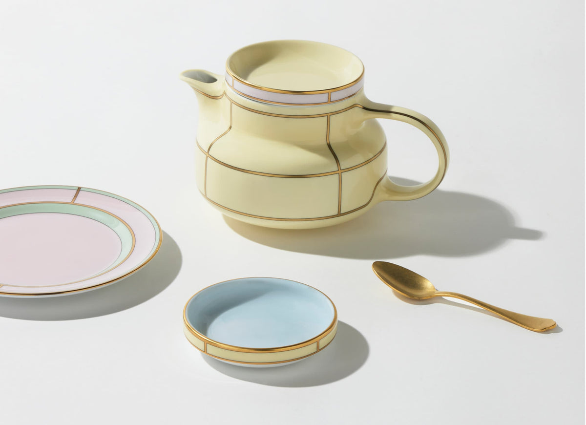 Celeste Tea Cover/ Butter Dish